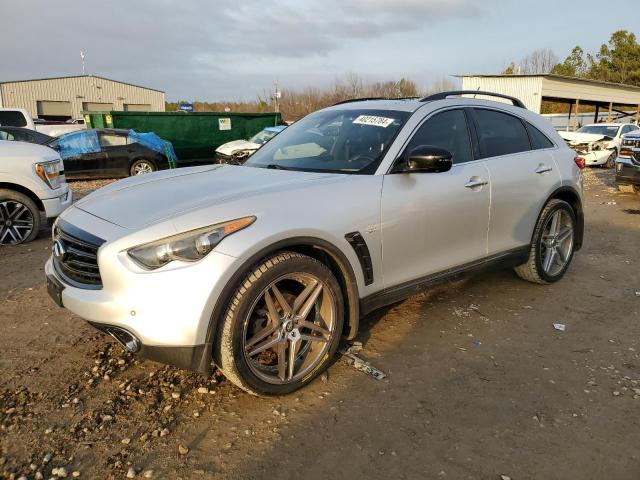 Lot #2503508867 2015 INFINITI QX70 salvage car