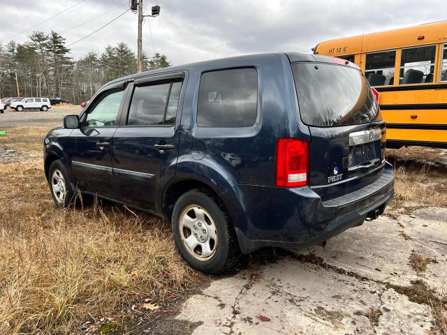 5FNYF4H22CB075478 | 2012 Honda pilot lx