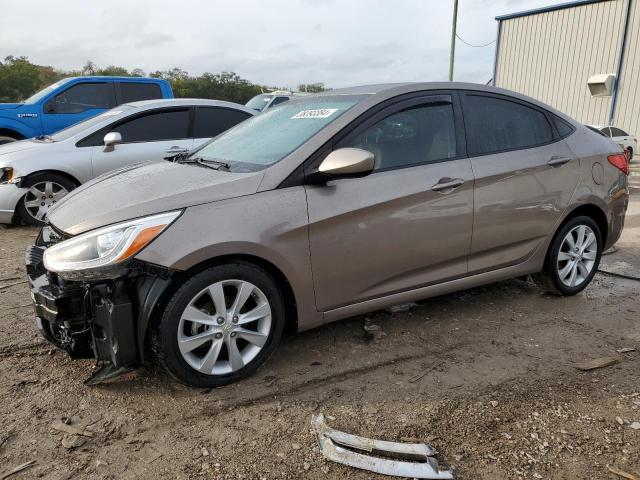 KMHCU4AE0EU595852 | 2014 HYUNDAI ACCENT GLS