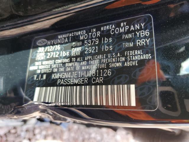 VIN 4T1BF1FK5HU303216 2017 Toyota Camry, SE no.12