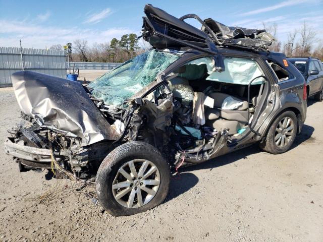 Lot #2457001649 2013 FORD EDGE LIMIT salvage car
