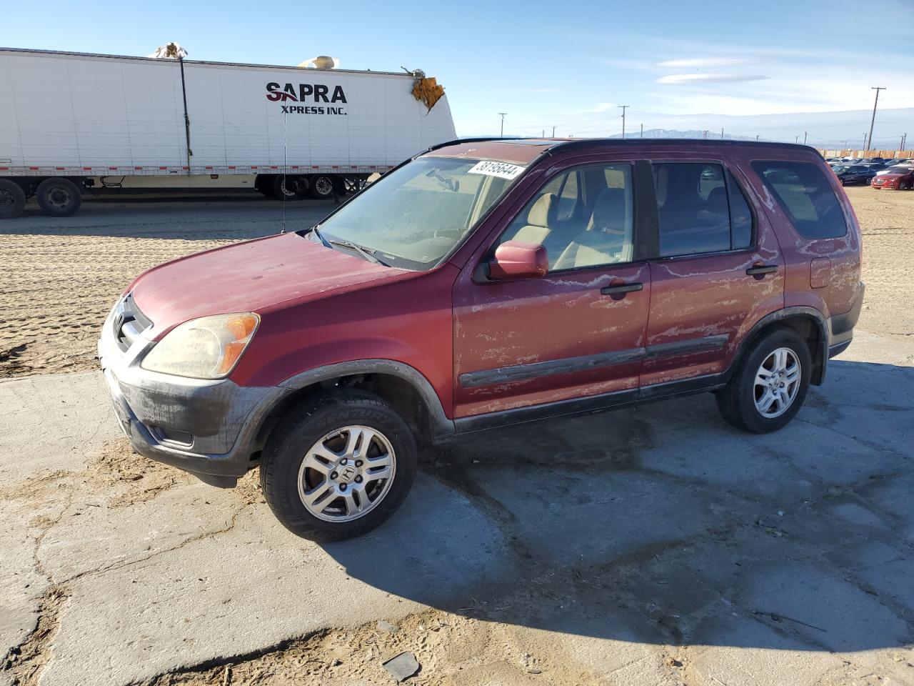 JHLRD78834C007692 2004 Honda Cr-V Ex