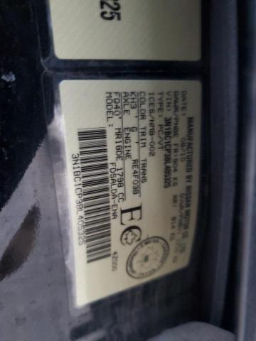 2011 Nissan Versa S VIN: 3N1BC1CP3BL405325 Lot: 48176154