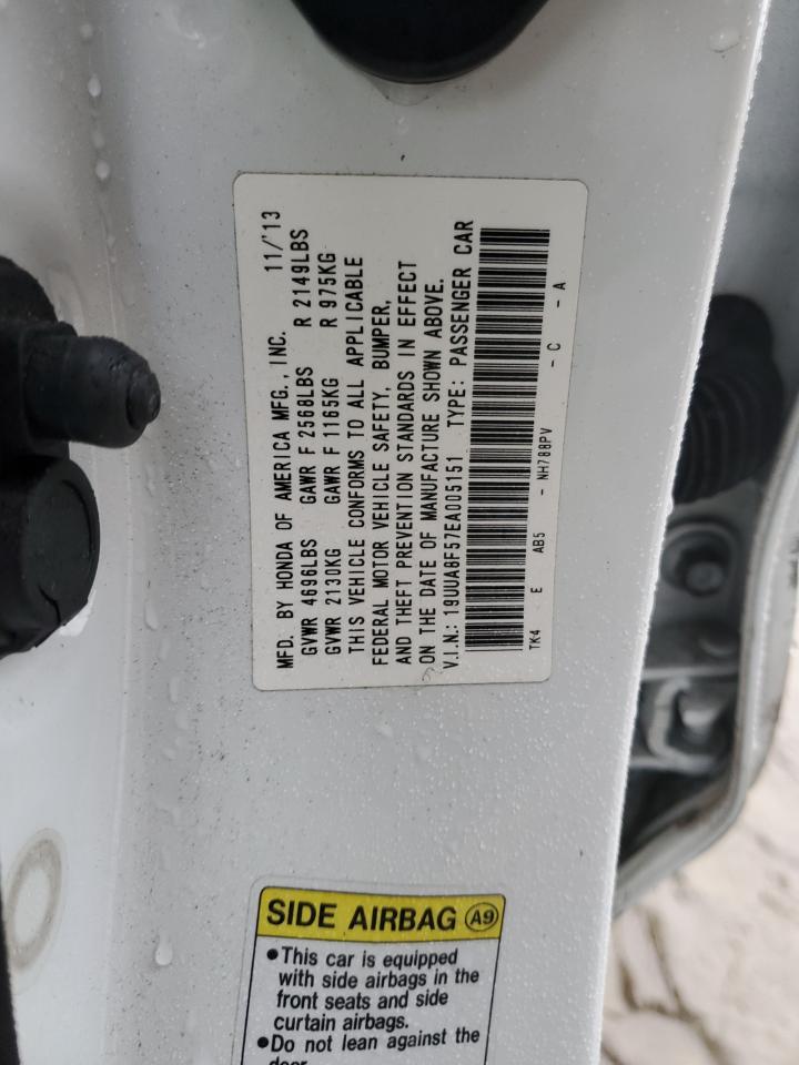 19UUA8F57EA005151 2014 Acura Tl Tech