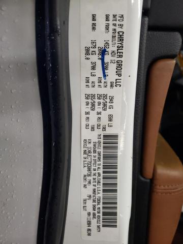 2013 Jeep Grand Cherokee Overland VIN: 1C4RJECT7DC600736 Lot: 39521274