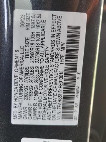 2023 HONDA CR-V SPORT - 7FARS5H51PE013015