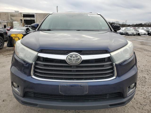 VIN 5TDDKRFH6ES032422 2014 Toyota Highlander, Limited no.5