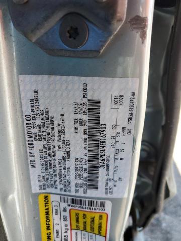 3FA6P0SU4ER167903 | 2014 FORD FUSION TIT