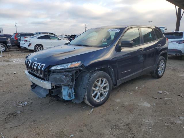 1C4PJLAB8GW355292 | 2016 JEEP CHEROKEE S