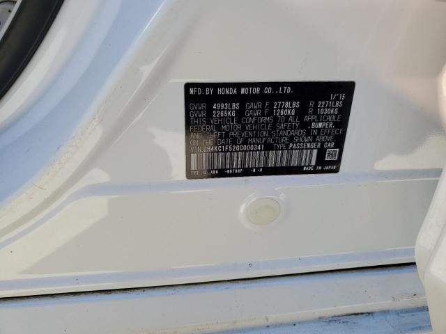 2016 ACURA RLX TECH - JH4KC1F52GC000341