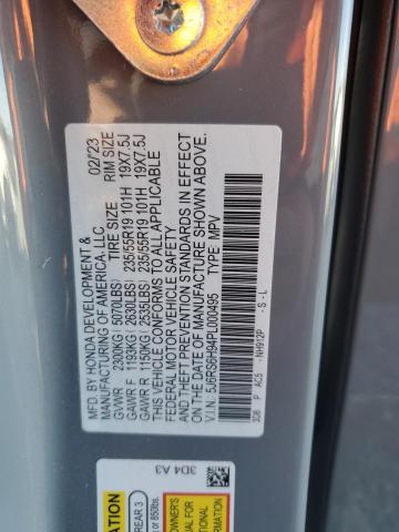 2023 HONDA CR-V SPORT - 5J6RS6H94PL000495