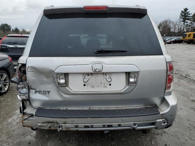 2006 Honda Pilot Ex VIN: 5FNYF28546B022509 Lot: 37805694