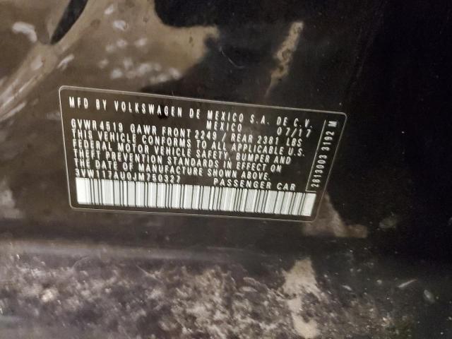 2018 VOLKSWAGEN GOLF SPORT - 3VW117AU0JM750327