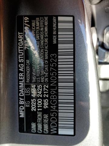 VIN WDD5J4GB9LN057523 2020 Mercedes-Benz CLA-Class,... no.12