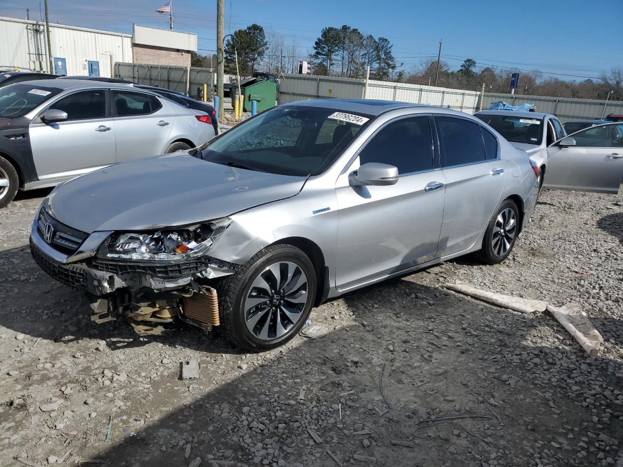 1HGCR6F53EA****** Salvage and Wrecked 2014 Honda Accord Hybrid in AL - Montgomery