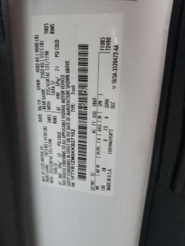 2019 FORD TRANSIT T- - 1FTYR1ZM0KKB27102