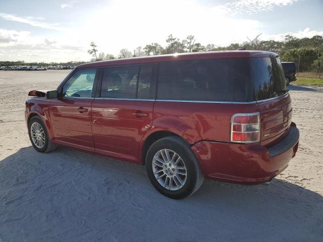 FORD FLEX SEL 2013 red  gas 2FMGK5C87DBD00643 photo #3