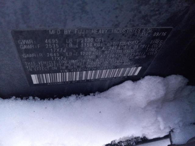 2017 SUBARU OUTBACK 2. - 4S4BSACC2H3268133