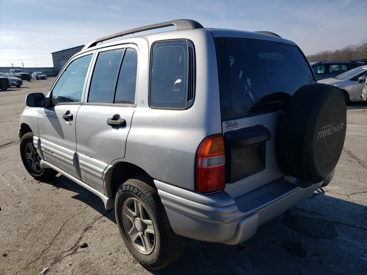 CHEVROLET TRACKER LT 2004 silver 4dr spor gas 2CNBJ634646914995 photo #3