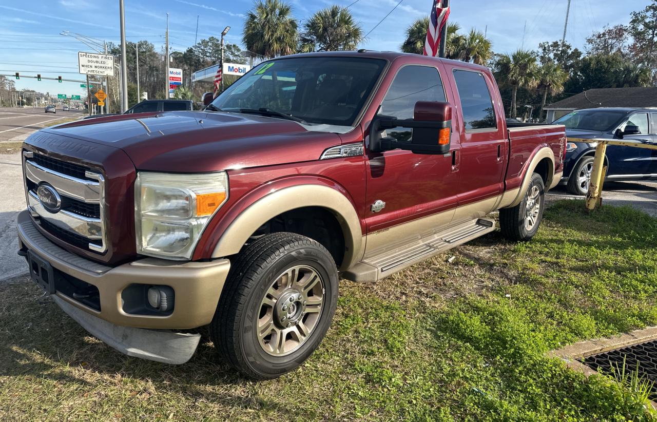 2012 FORD F250 SUPER DUTY for Sale FL JACKSONVILLE NORTH Mon. Jan
