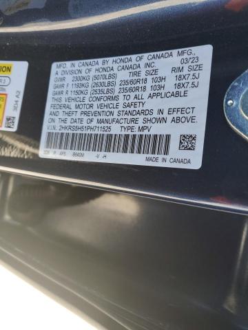 2023 HONDA CR-V SPORT - 2HKRS5H51PH711525