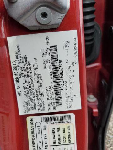 2017 LINCOLN MKZ PREMIE 3LN6L5A94HR627920