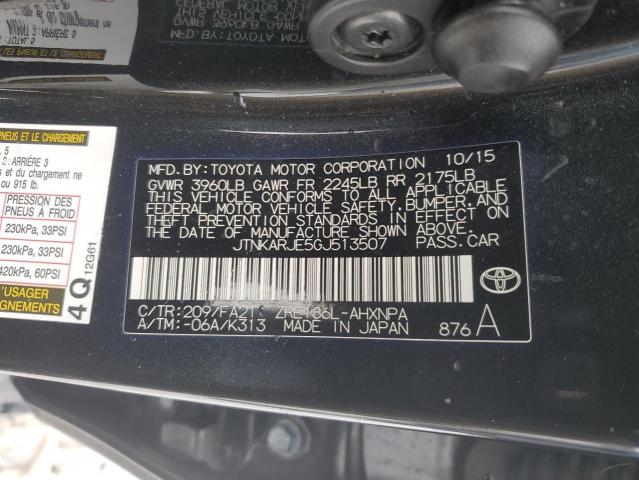 2016 TOYOTA SCION IM - JTNKARJE5GJ513507