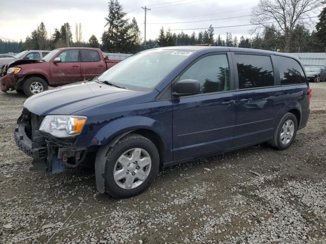 DODGE GRAND CARA 2012 blue  flexible fuel 2C4RDGBG7CR407516 photo #1