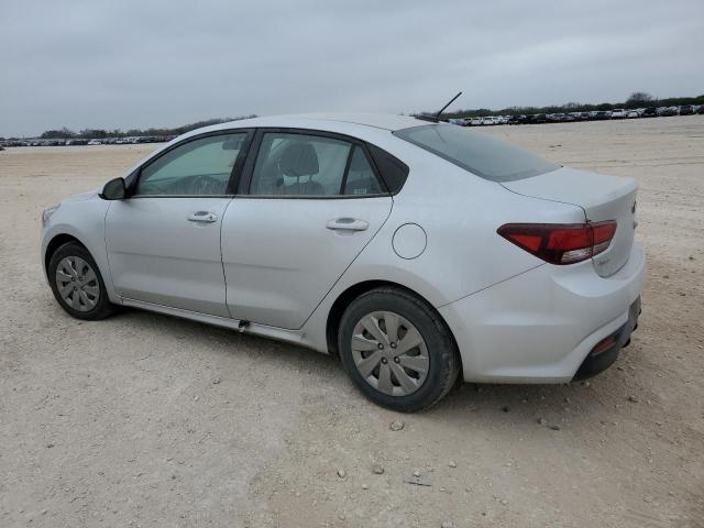 KIA RIO LX 2020 silver  gas 3KPA24AD1LE322276 photo #3