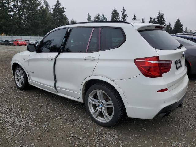 BMW X3 XDRIVE3 2011 white  gas 5UXWX7C56BL733045 photo #3