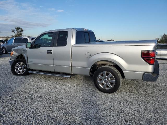 FORD F150 SUPER 2013 silver  gas 1FTFX1CT2DFD98736 photo #3