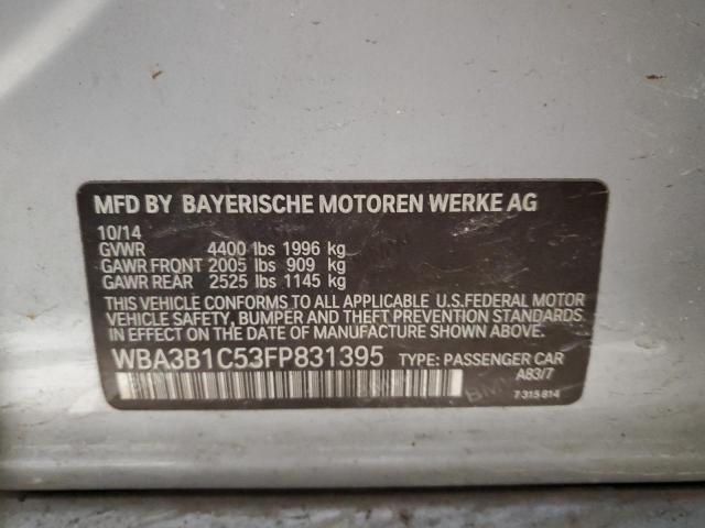 2015 BMW 320 I - WBA3B1C53FP831395