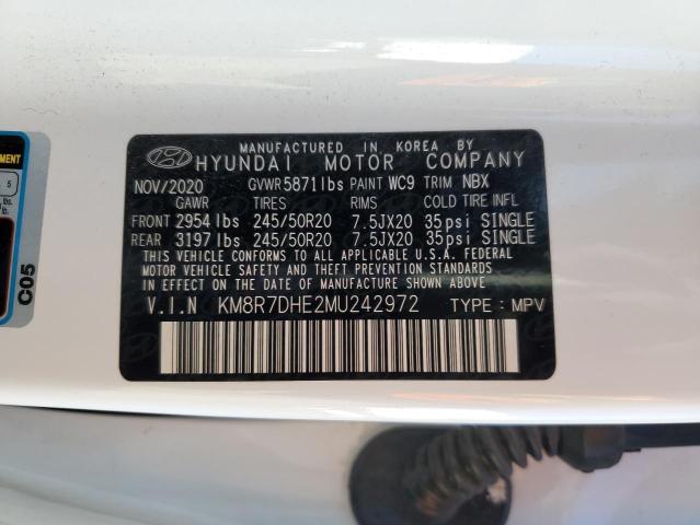 2021 HYUNDAI PALISADE C - KM8R7DHE2MU242972