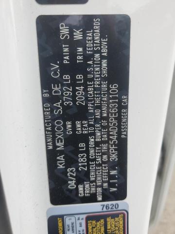 2023 KIA FORTE GT L 3KPF54AD5PE631106