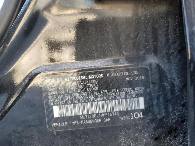 2017 MITSUBISHI MIRAGE G4 - ML32F3FJ1HHF15746