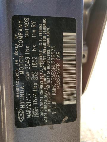 2017 HYUNDAI ACCENT SE - KMHCT5AE3HU336575