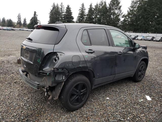 CHEVROLET TRAX LS 2020 gray  gas 3GNCJNSB8LL191753 photo #4