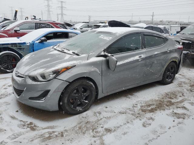 HYUNDAI ELANTRA SE 2015 silver  gas 5NPDH4AE5FH561222 photo #1