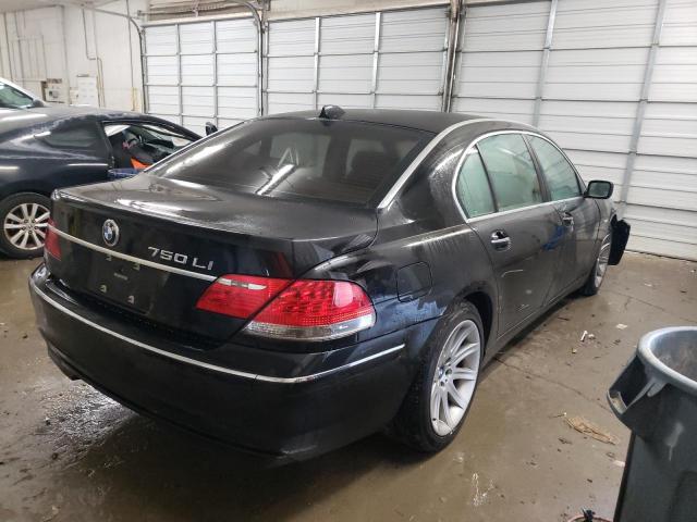 BMW 750 LI 2006 black  gas WBAHN83586DT60156 photo #4