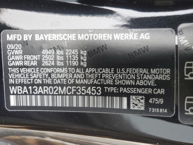 2021 BMW M440XI WBA13AR02MCF35453