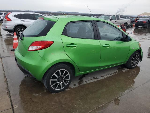 MAZDA MAZDA2 2011 green  gas JM1DE1HY0B0127997 photo #4