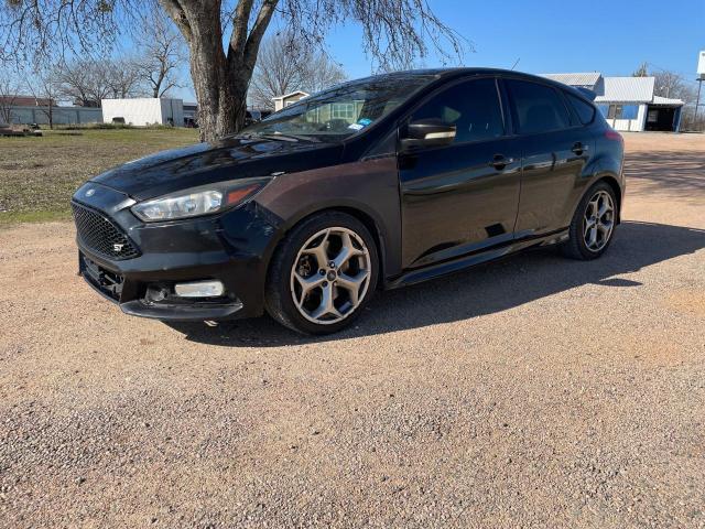 FORD FOCUS ST 2015 black hatchbac gas 1FADP3L92FL255366 photo #3