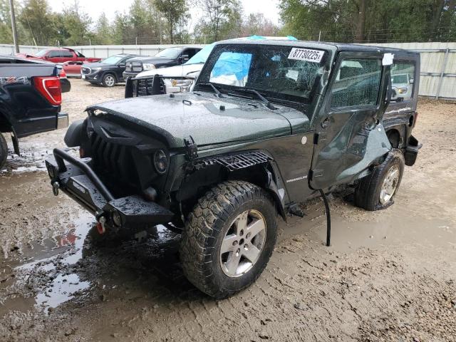 JEEP WRANGLER S 2010 green  gas 1J4AA2D18AL212896 photo #1