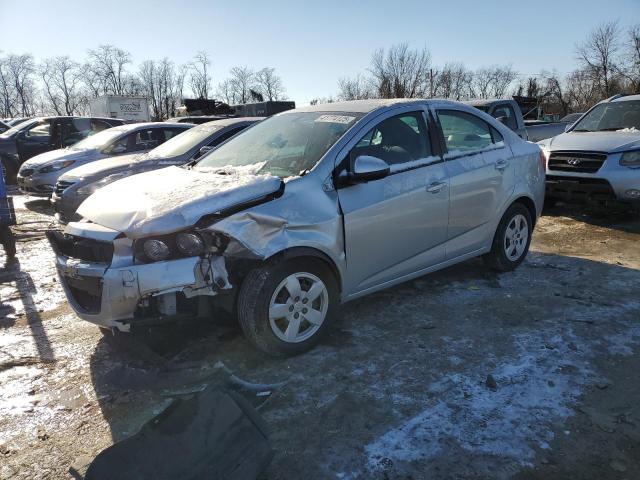 CHEVROLET SONIC LS 2014 silver  gas 1G1JB5SH6E4169074 photo #1