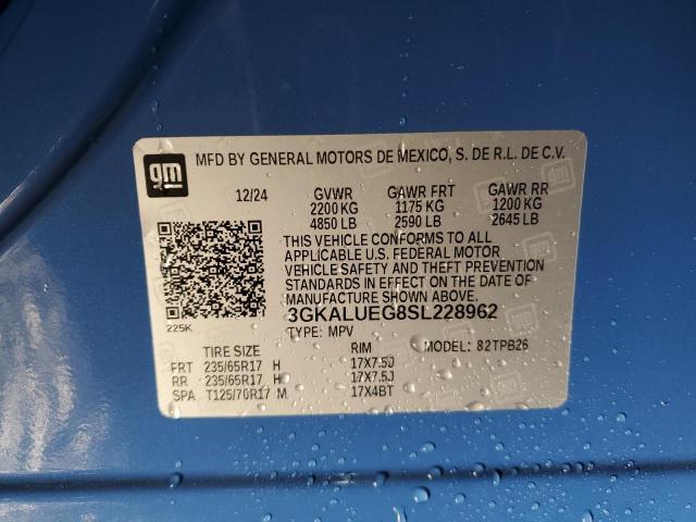 2025 GMC TERRAIN EL 3GKALUEG8SL228962