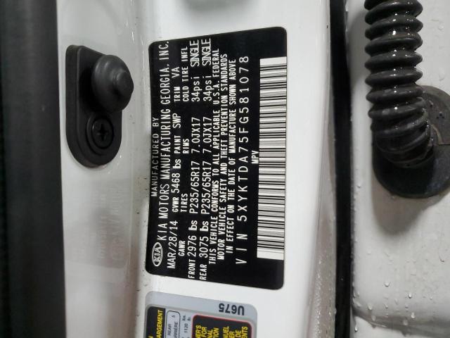 2015 KIA SORENTO LX - 5XYKTDA75FG581078