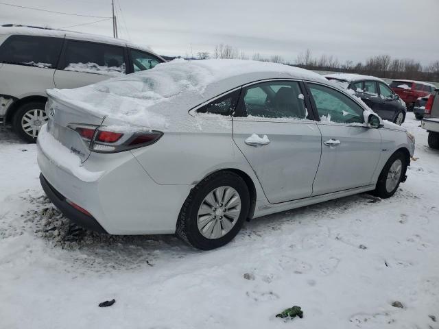 HYUNDAI SONATA HYB 2016 silver  hybrid engine KMHE24L19GA025541 photo #4