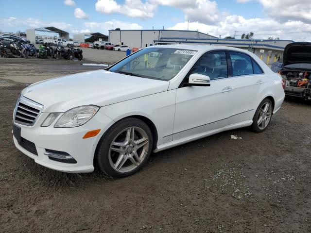 MERCEDES-BENZ E 350 2013 white  gas WDDHF5KB9DA729763 photo #1