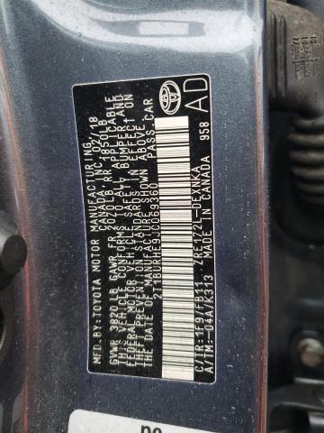 2018 TOYOTA COROLLA L - 2T1BURHE9JC069360