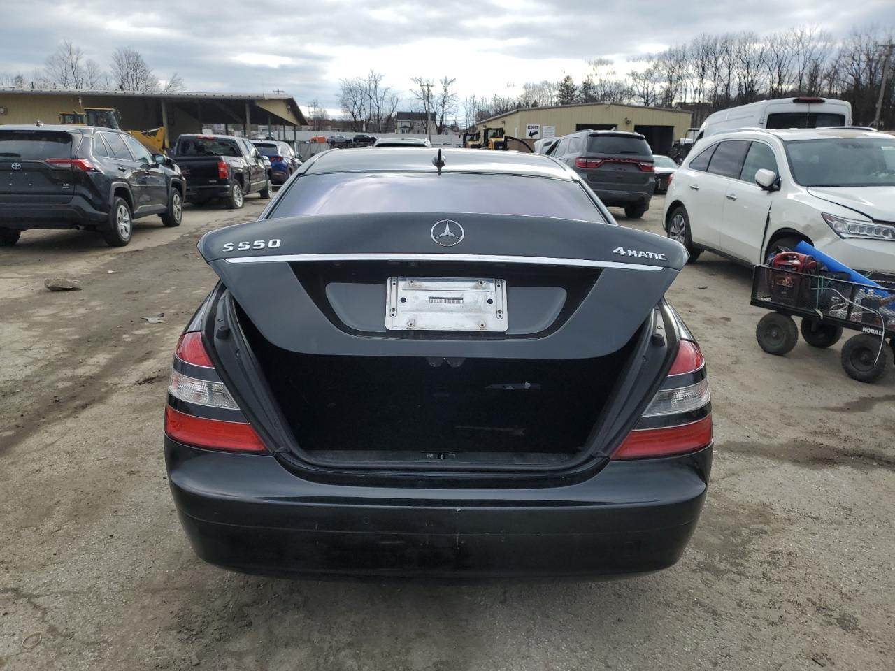 Lot #3051307742 2009 MERCEDES-BENZ S 550 4MAT